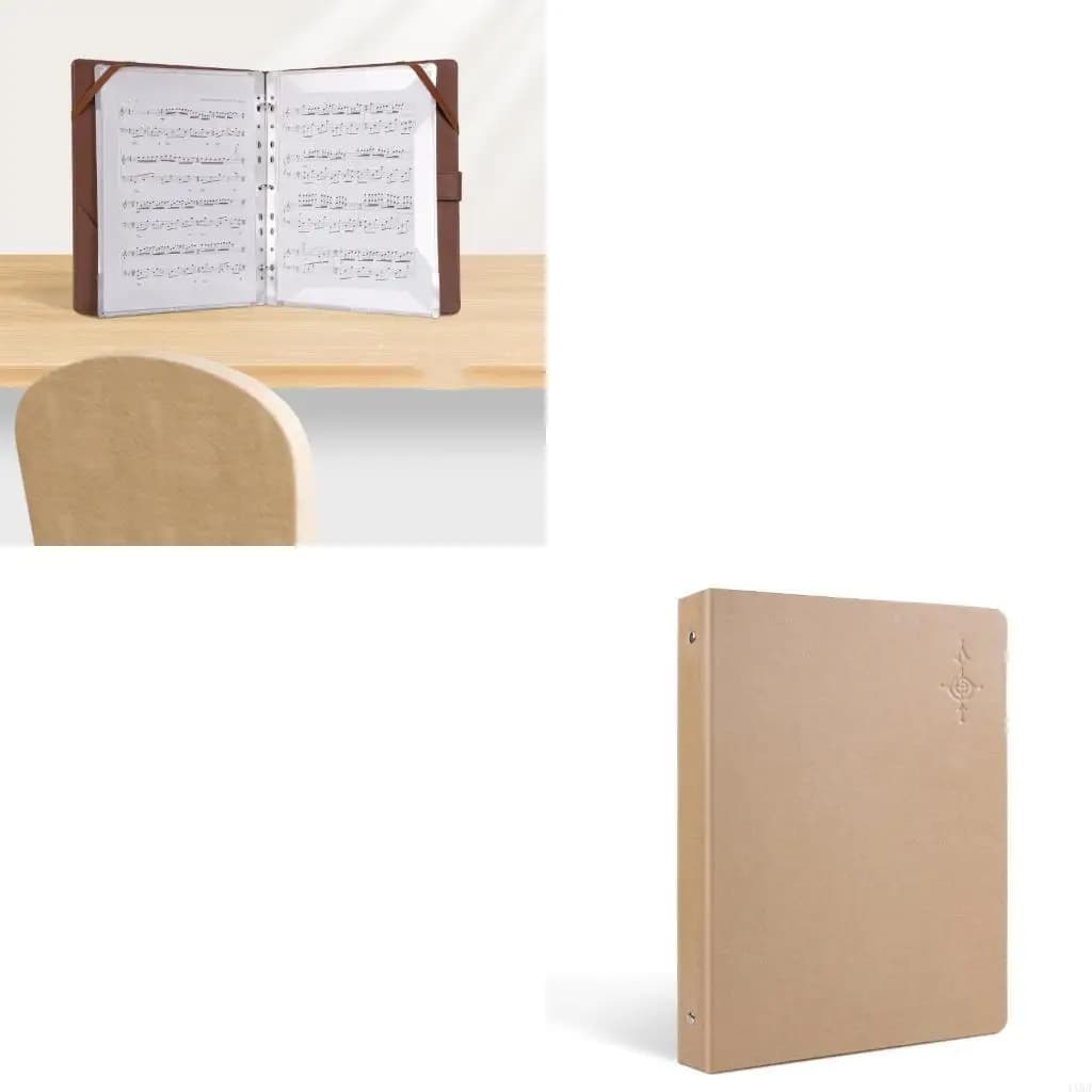 Music Paper Storage Document Holder Music Cartella Bullers File Music File 4xbb