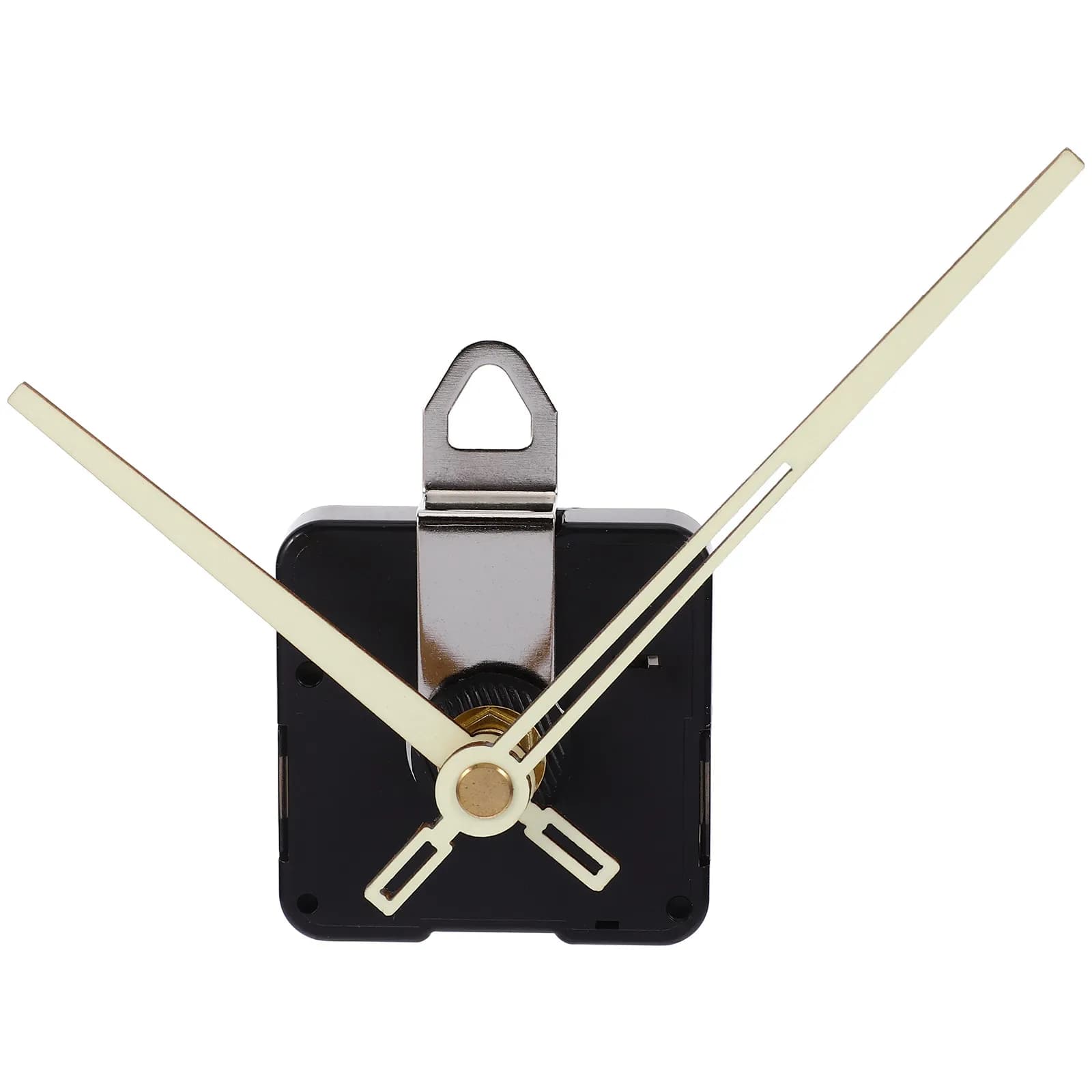 Set di 1 meccanismo per orologio dal design semplice ed elegante, kit di ricambio con motore silenzioso a batteria per orologi da parete e progetti fai-da-te