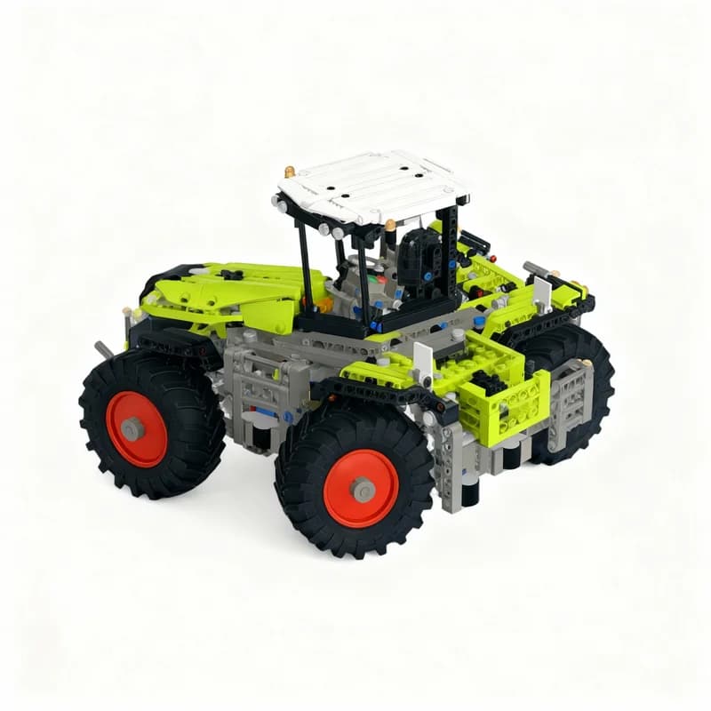 1613pcs MOC Claas Xerion Trac VC Simple RC Model Toys Building Blocks Construction Christmas Gifts DIY Creative Brick Kids Idea