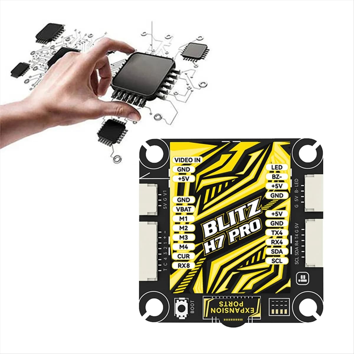 ABAN For H7 Pro Controllore di volo per drone FPV Supporta Betaflight e firmware