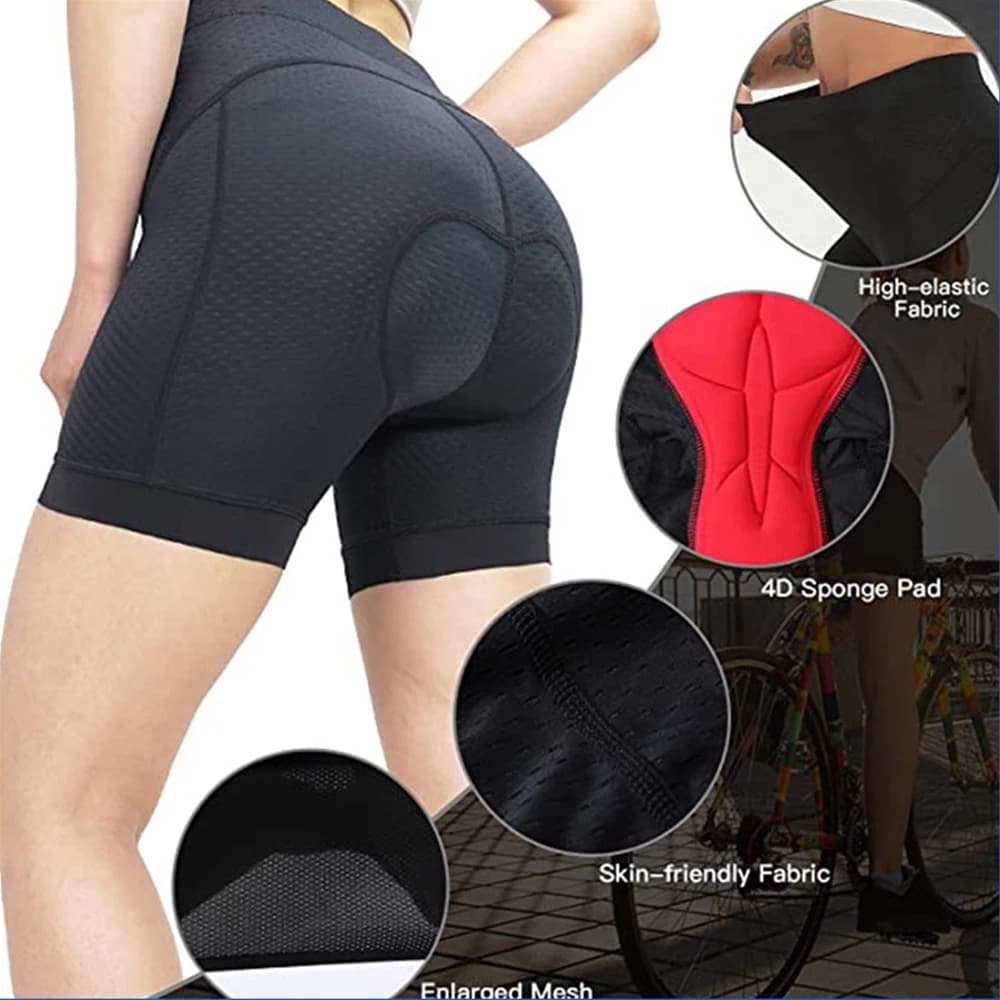 1 Piece of Cycling Padded 4D for Men, Anti-slip shorts for Mountain Bike and Bicycle