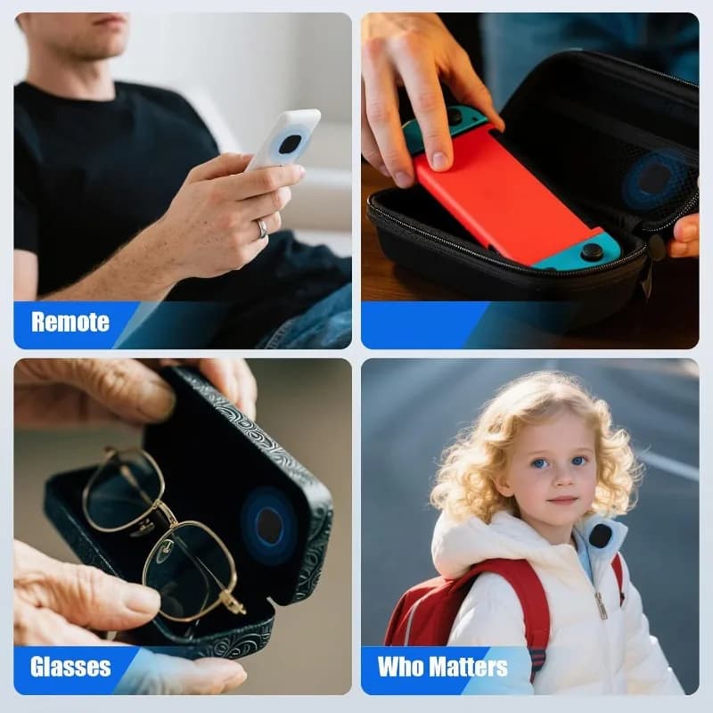 2025 Nuovo-Stick-On Manicotto di Montaggio Per La TV A Distanza Airtag Adesivo Custodia 4 Pz Airtag Per Bagagli Bici Auto portatile