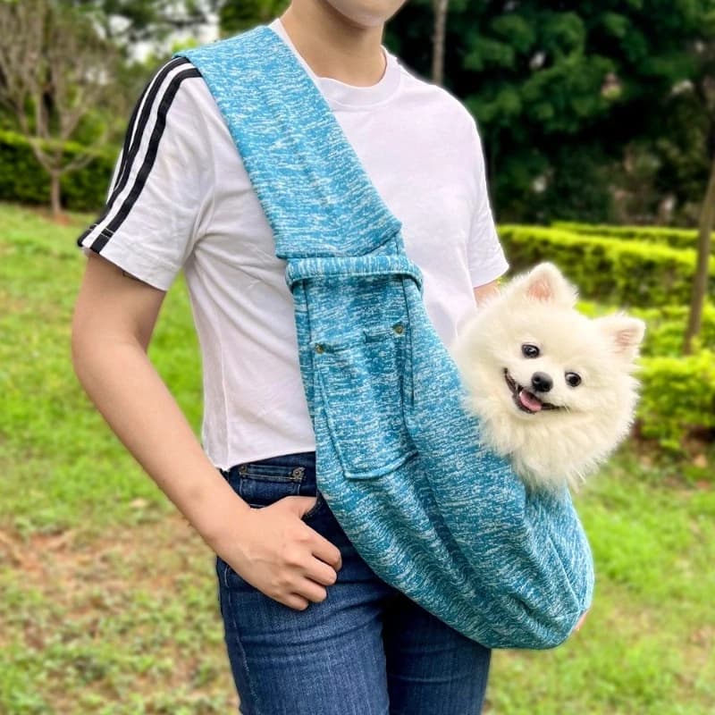 Outdoors Pet Carrier Bag Portable Cat Walking Bags Comfortable Breathable Puppy Shoulder Bag Pets Travel Bags for Within 7.5kg