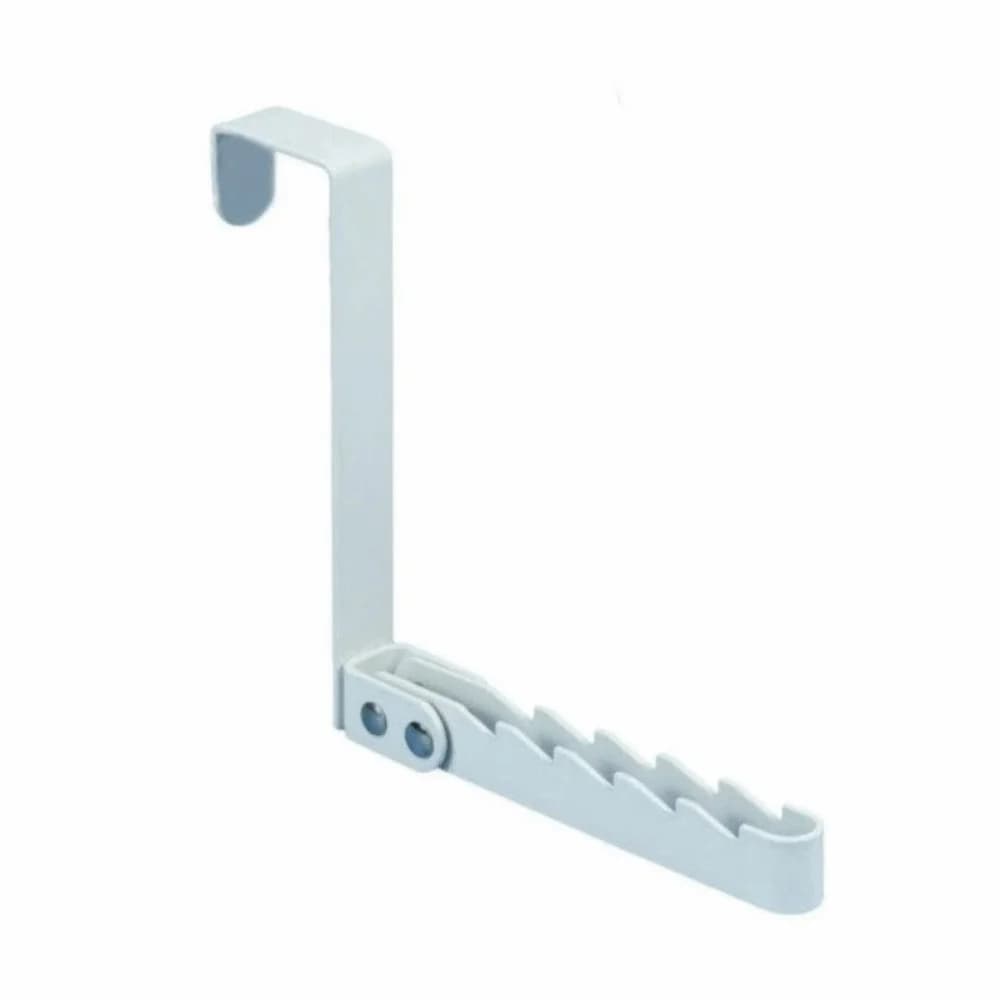 Laundry Wall Mounted Over-the-Door Hook Heavy Load Foldable Clothes Hanger Space Saving No-Drill Drying Rack Kitchen