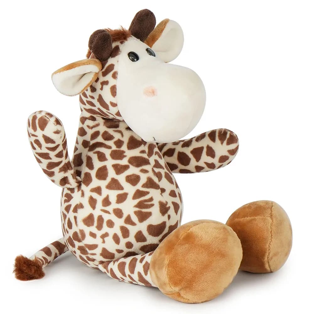 Peluche giraffa, peluche cervo per bambini da 12", regalo di peluche carino per bambini, ragazzi, ragazze, baby shower, regali di Natale per bambini