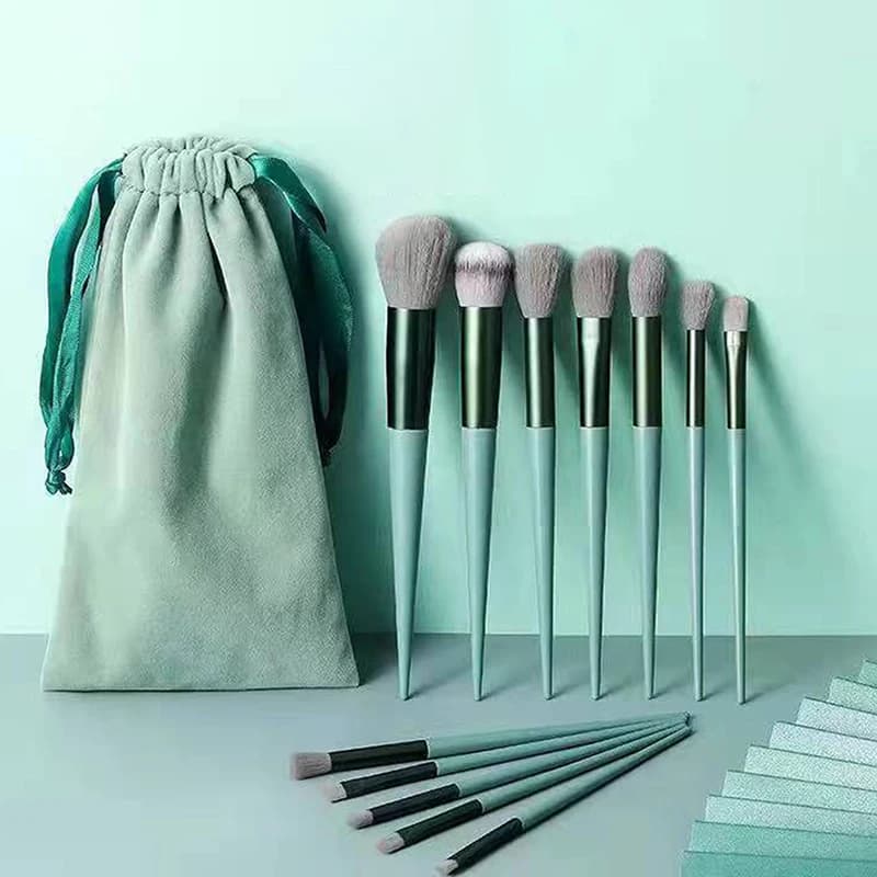New【8/13PCS Makeup Brushes Fluffy Cosmetic Foundation Powder Eyeshadow Kabuki Make Up Brush Makeup Beauty Tool】