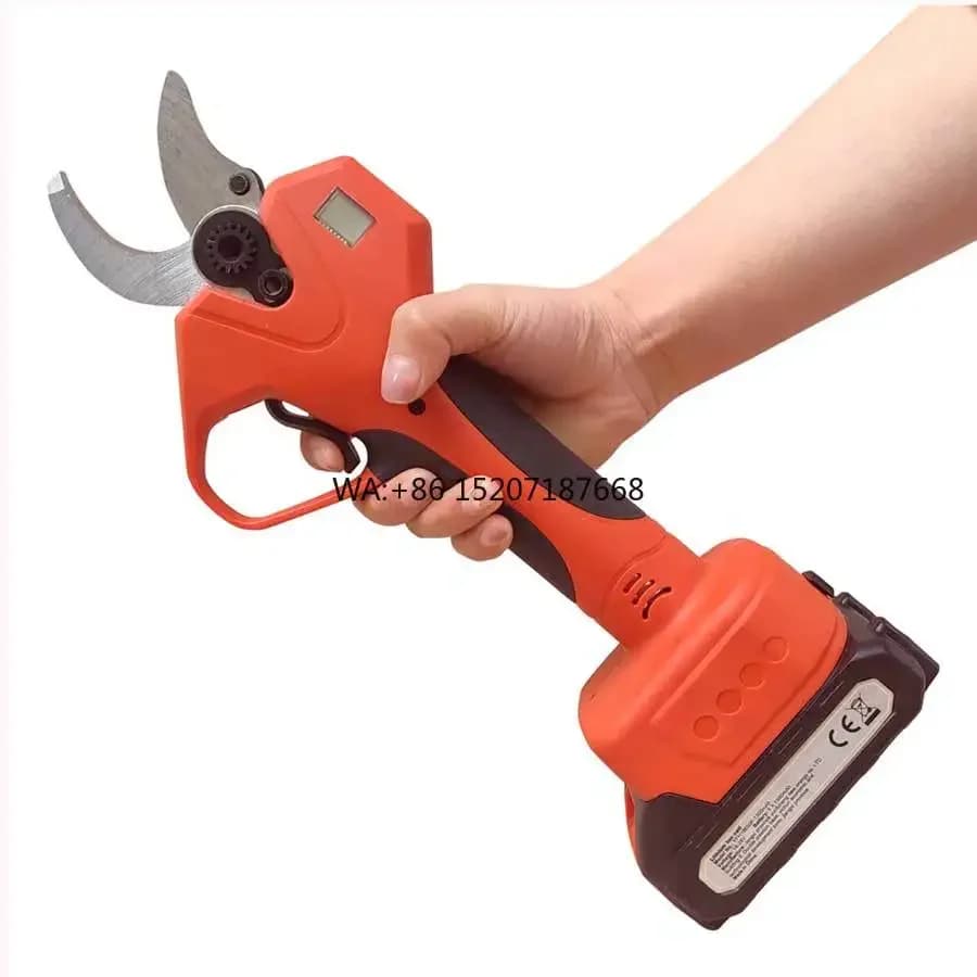 40 mm battery progressive electric pruning scissors for garden pruning