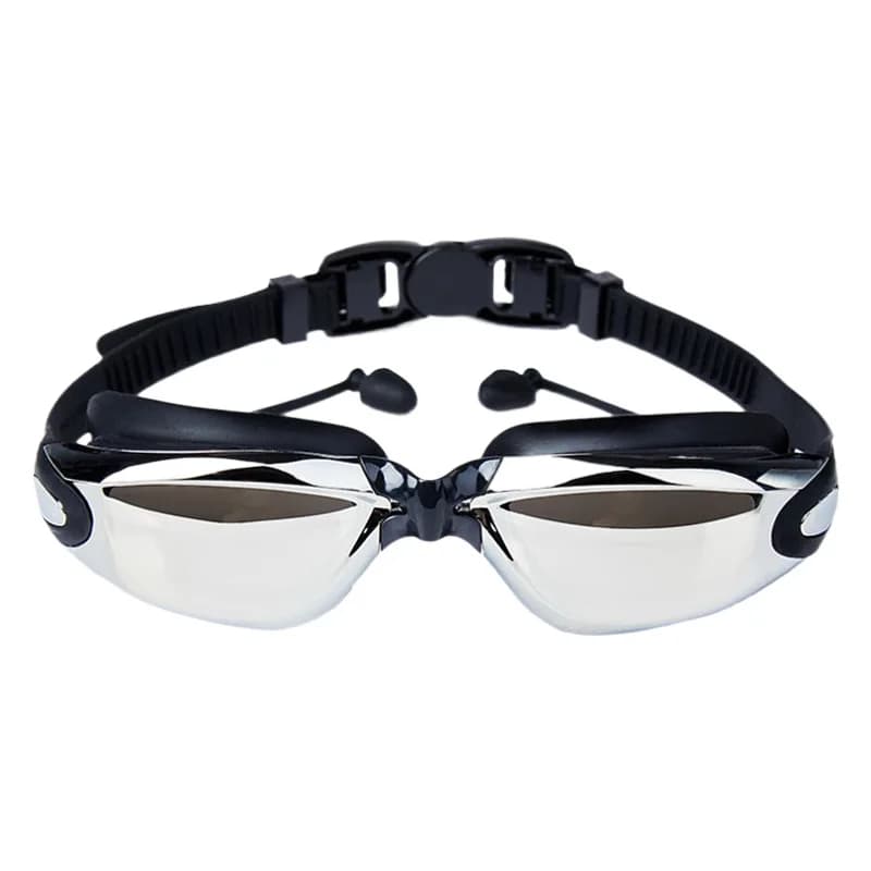 2024 men's swim glasses women's swim glasses single-piece ear plugs galvanotecnica Boy Girl swim glasses accessories