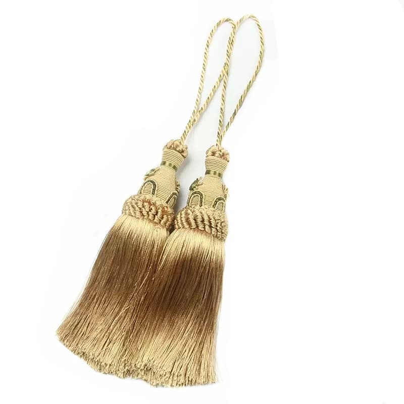 Accessori decorativi in stile euro Chiave Nappa Gocce Finiture per divani e sedie Copri tovaglia Grande tenda Mantovana Rifiniture