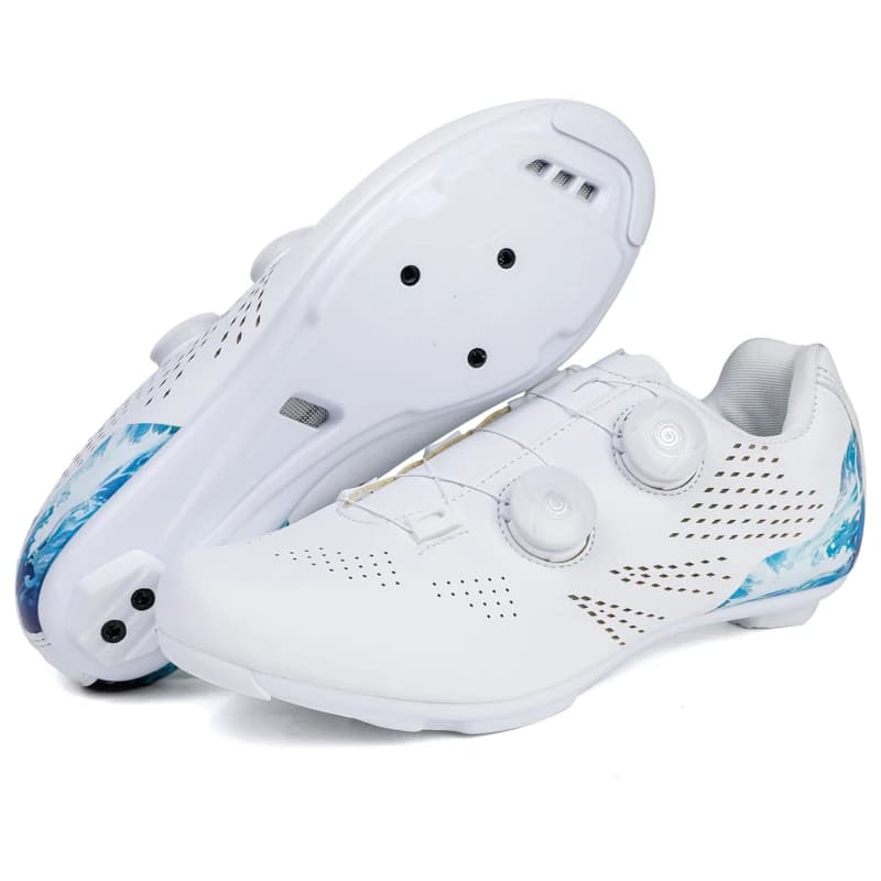 Scarpe sportive da ciclismo Scarpe da mountain bike MTB traspiranti per uomo e donna Scarpe da ciclismo su strada Spd Scarpe da allenamento senza serratura