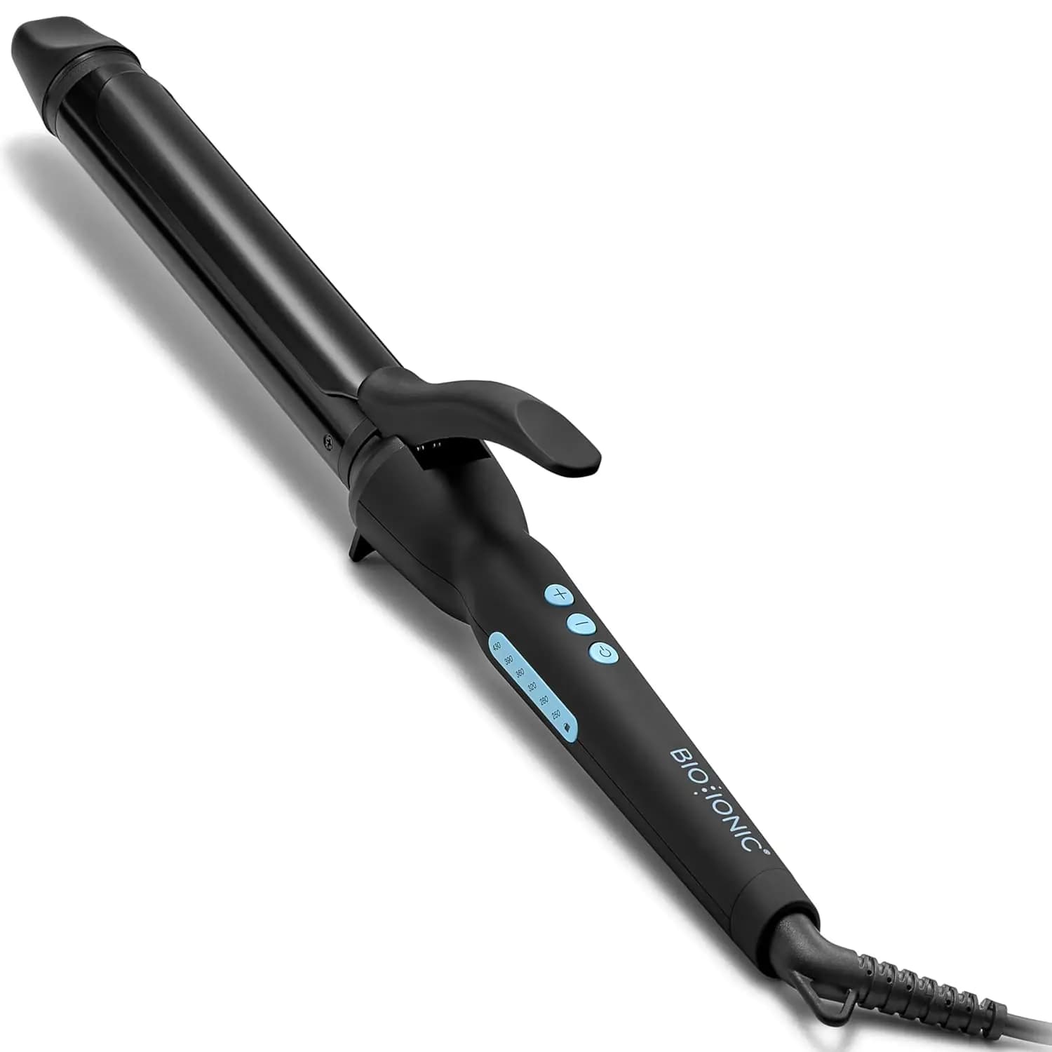 Long Barrel Curling Iron with Moisture Heat & NanoIonic Technology for Tight, Classic, Loose & Soft Curls
