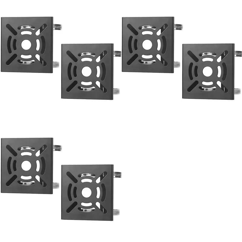 B63B-6X Universal Vertical Pole Mount Camera Bracket Wall Mounting Bracket For CCTV Security Camera PTZ Dome (D)