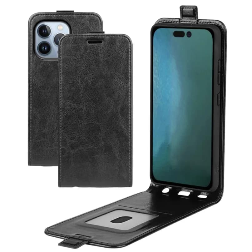 Custodia a portafoglio verticale in pelle pu per iPhone 15 14 13 12 11 16 pro max 13 12 mini se 3 xs xr 8 7 14 plus coque shell