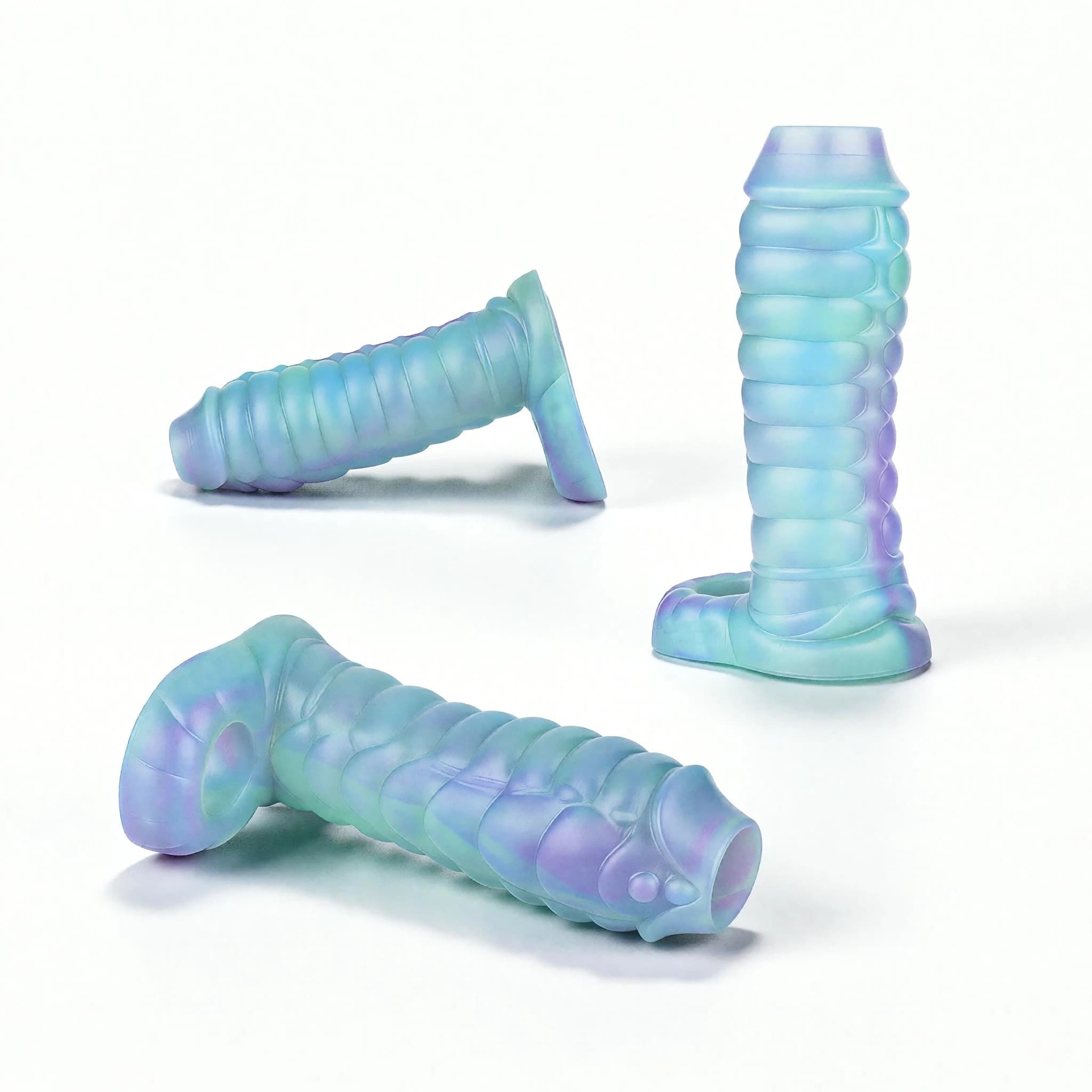 SHAZ Drago Luminoso Texturizzato Guaina Del Pene Manicotto Del Rubinetto Ritardare L'eiaculazione Anello Cavo Fondina Del Dildo Giocattolo Adulto Del Sesso per Gli Uomini Gay 18+