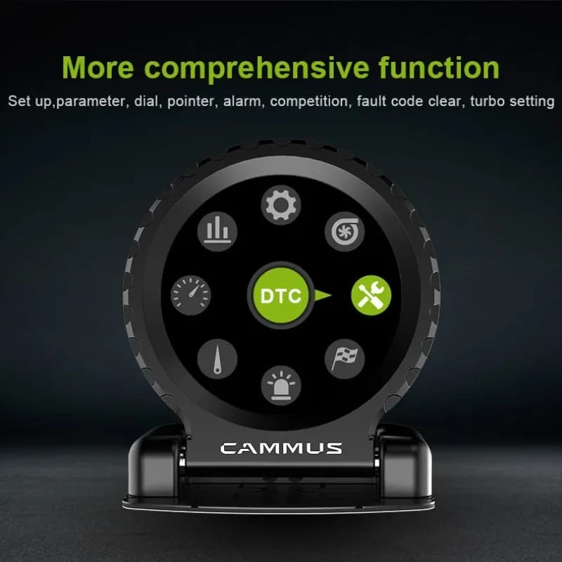 Universal Digital Pressure Gauge Greddy Dash 60mm for cars, counters and turbo pressure meter OBD aftermarket Cammus 2026