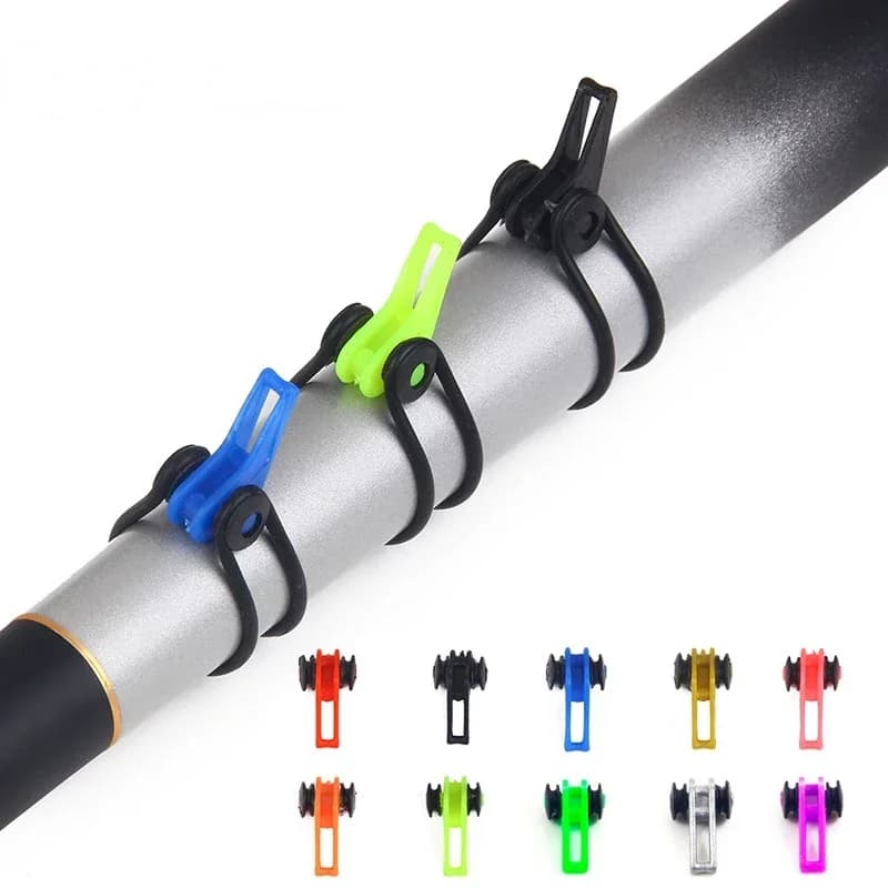 10 pcs/lot Fishing Hook In Plastic Safe Keeper Holder Recall Accessories Jig Ganci Safe Storage For bait Casting Fishing Rod Tool