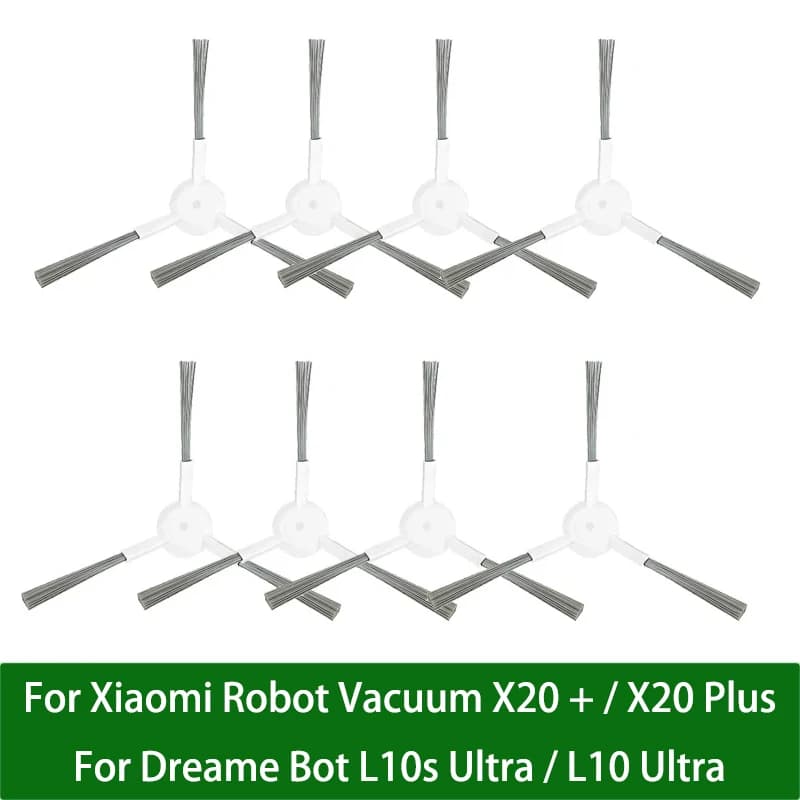 Side Brush For Xiaomi Robot Vacuum X20 + / X20 Plus S20+ / S10 Plus For Dreame Bot L10s Ultra / L10 Ultra Robotic Vacuum Cleaner