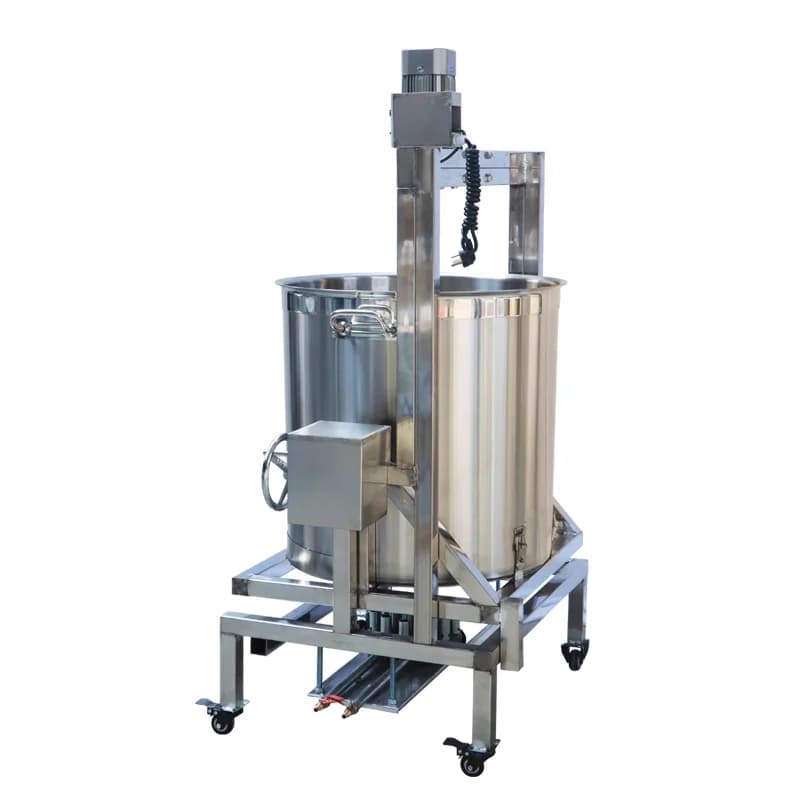 Industrial Electric Heating Sauce Making Machine Jacketed Kettle 40L-80L Capacity 220V Voltage Automatic Cooking Equipment