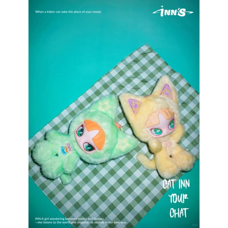 INN Your Chat Series Blind Box Cute Anime Figure Decor Doll Mystery Box Guess Bag Portachiavi Ciondolo Ragazza Regalo