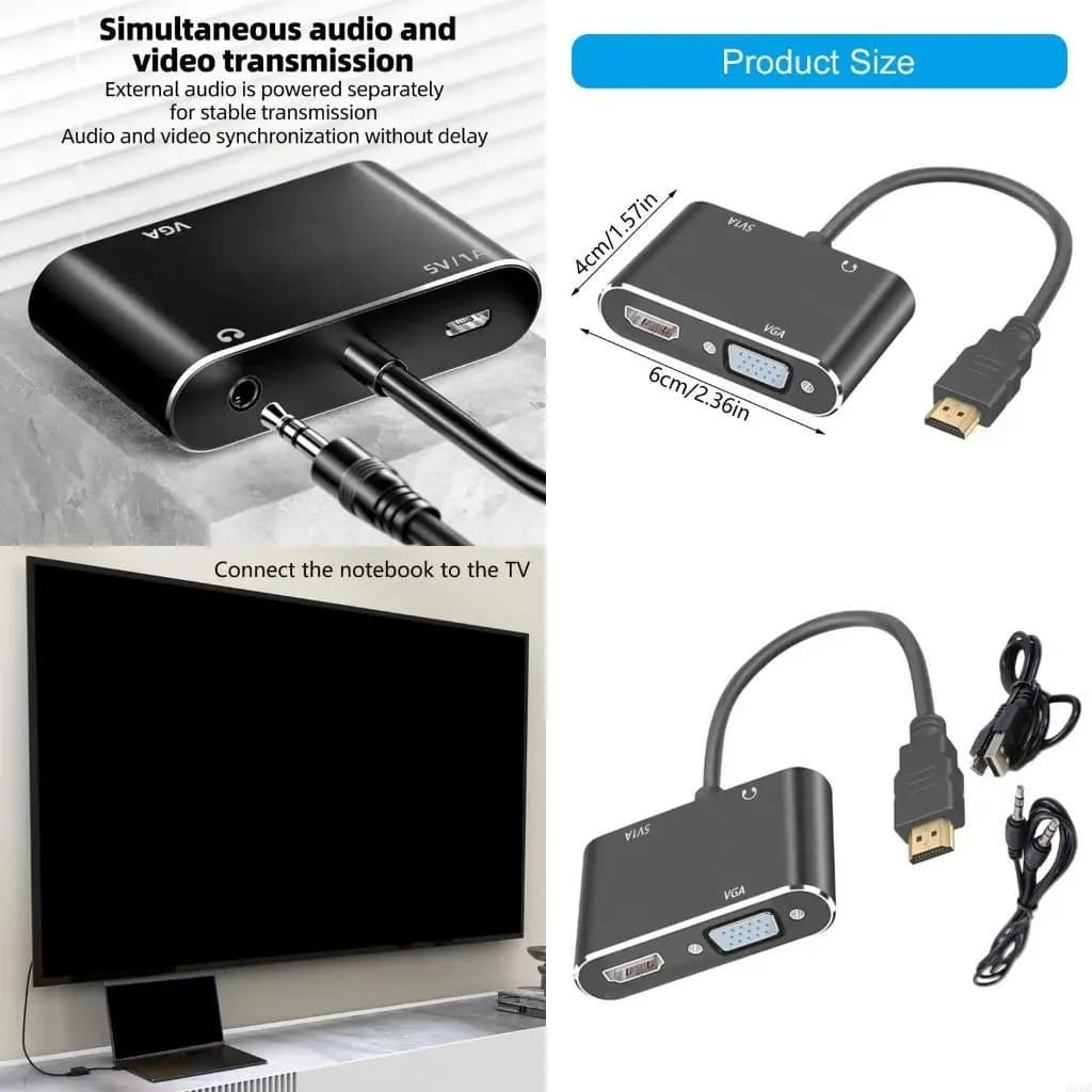 VGA digital visual output fast transmission cable Support full resolution 2560x1440 for systems
