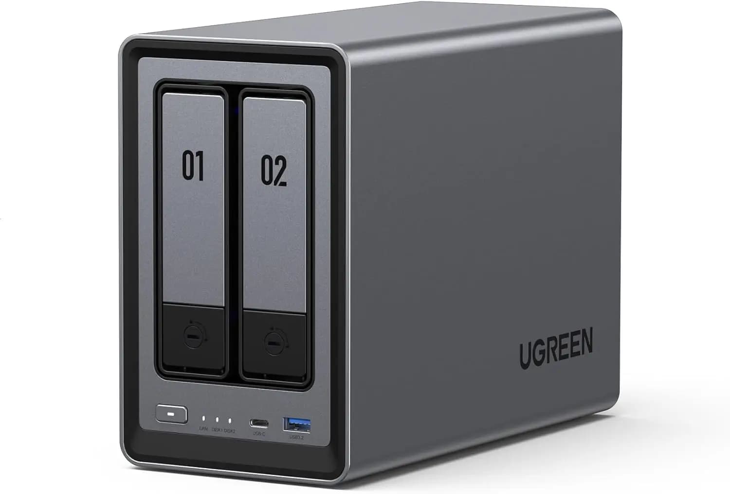 For enthusiasts: Intel N100 Quad-core CPU, 8GB DDR5 RAM, 2.5GbE, 2 M.2 NVMe slots, HDMI 4K, NAS (without disk)