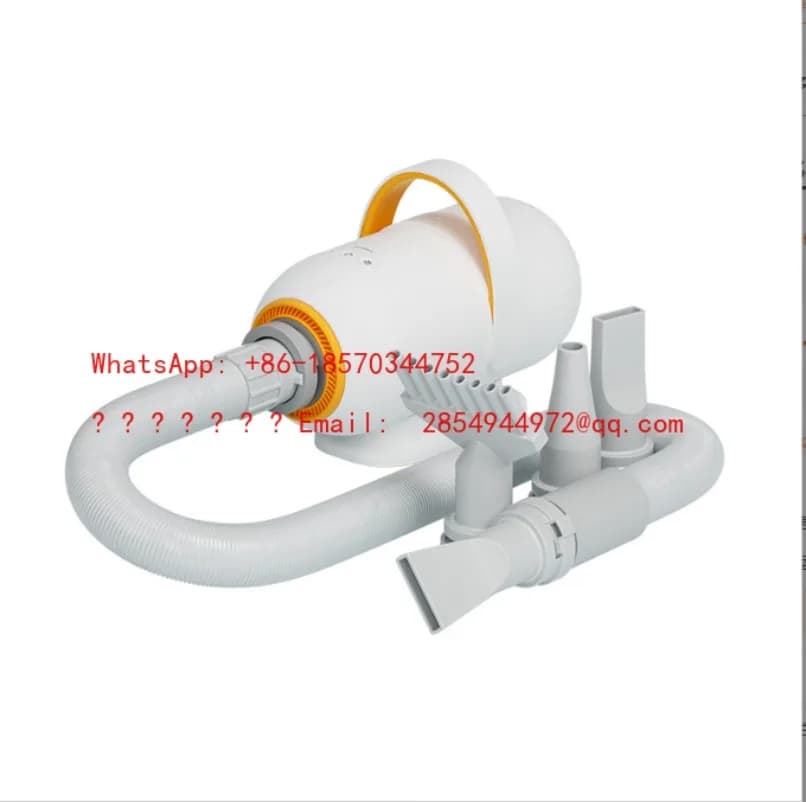Hairdryer for cats and pets Drying for cats High Power Silent Hair Art made to blow large dog hair