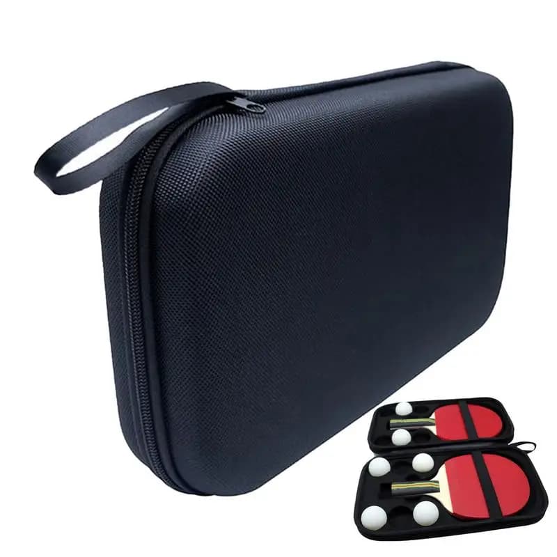 Ping Pong Paddle Covers Ping Pong Rack Pocket Sealing Lightweight Ping Pong Rack Bag for Gym Training at Outdoor Home