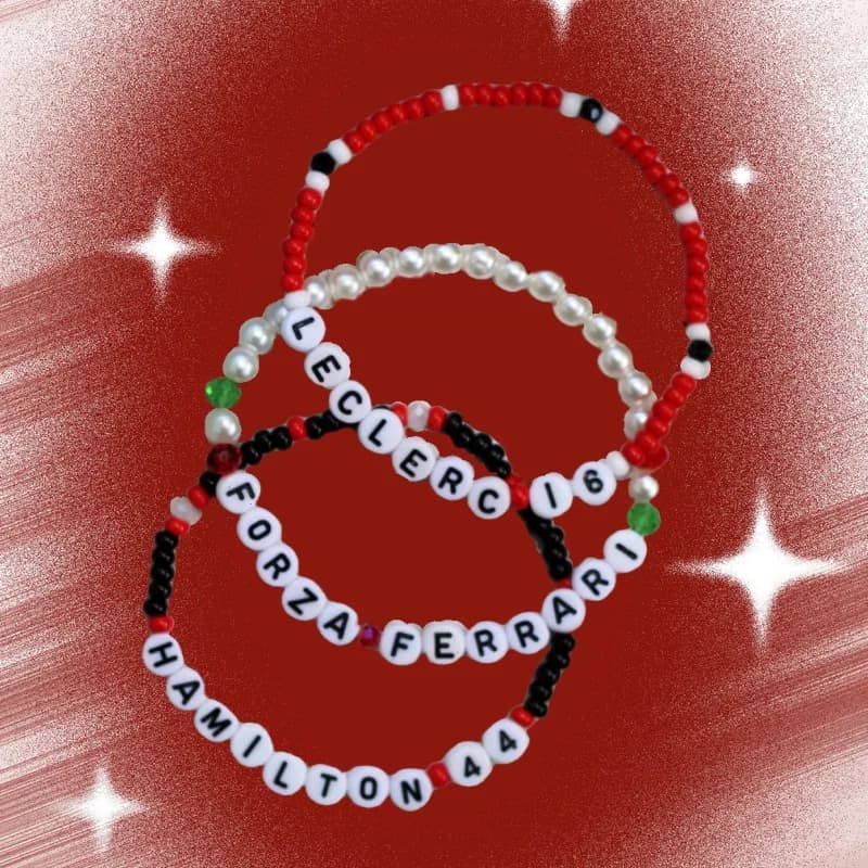 handmade F1 Team Bracelets | Friendship Bracelets