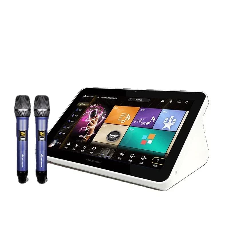 2025 InAndOn Sistema Karaoke 15.6 5in1 Nuovo Design Touch Screen Telefono Mobile Pick Songs Lettore Karaoke Macchina Karaoke