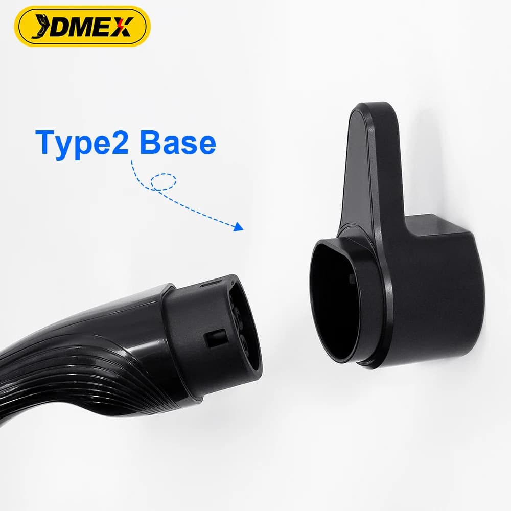 JDMEX EV supporto per caricabatterie fondina Dock per veicolo elettrico Type2 Type1 GBT cavo di ricarica protezione Extra Leading Wallbox