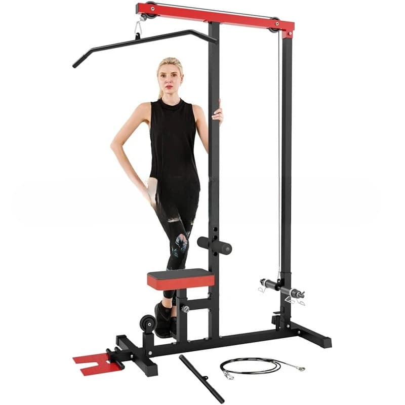 Pull-down machine with upper foot disassembly Home Fitness Exercise for back Weight machine Muscle HG-45B