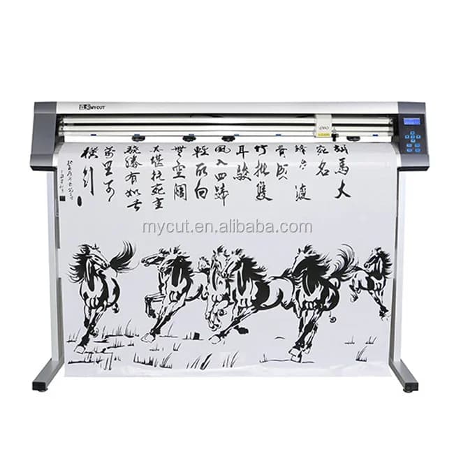 YFor Plotter da taglio per adesivi ad alta efficienza Taglierina per vinile 740mm 1300mm 1600mm Plotter da taglio per plotter da taglio per vinile OEM