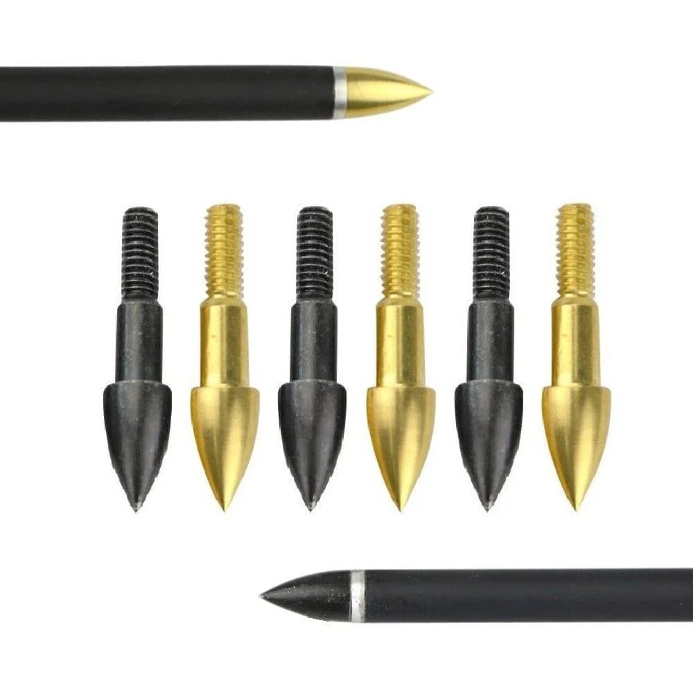 12/24/36/50pcs Tiro con l'arco Punta di freccia 65/75/100 Grana Punta di freccia Broadhead per arco Caccia all'aperto Tiro Bersaglio Consigli Accessori