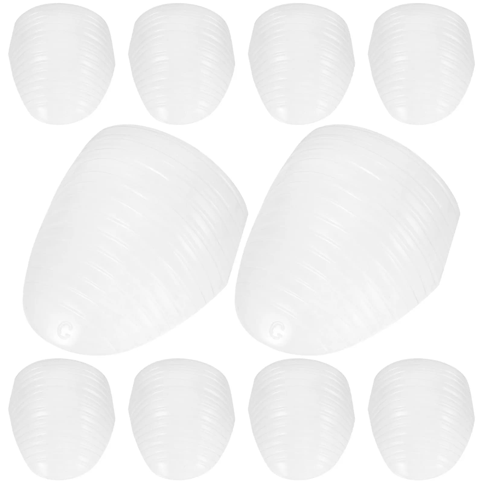 10 Pezzi Supporti Interni per Cappelli da Baseball in Plastica Trasparente, Leggeri e per Esposizione, Inserti per Mantenere la Forma dei Cappelli