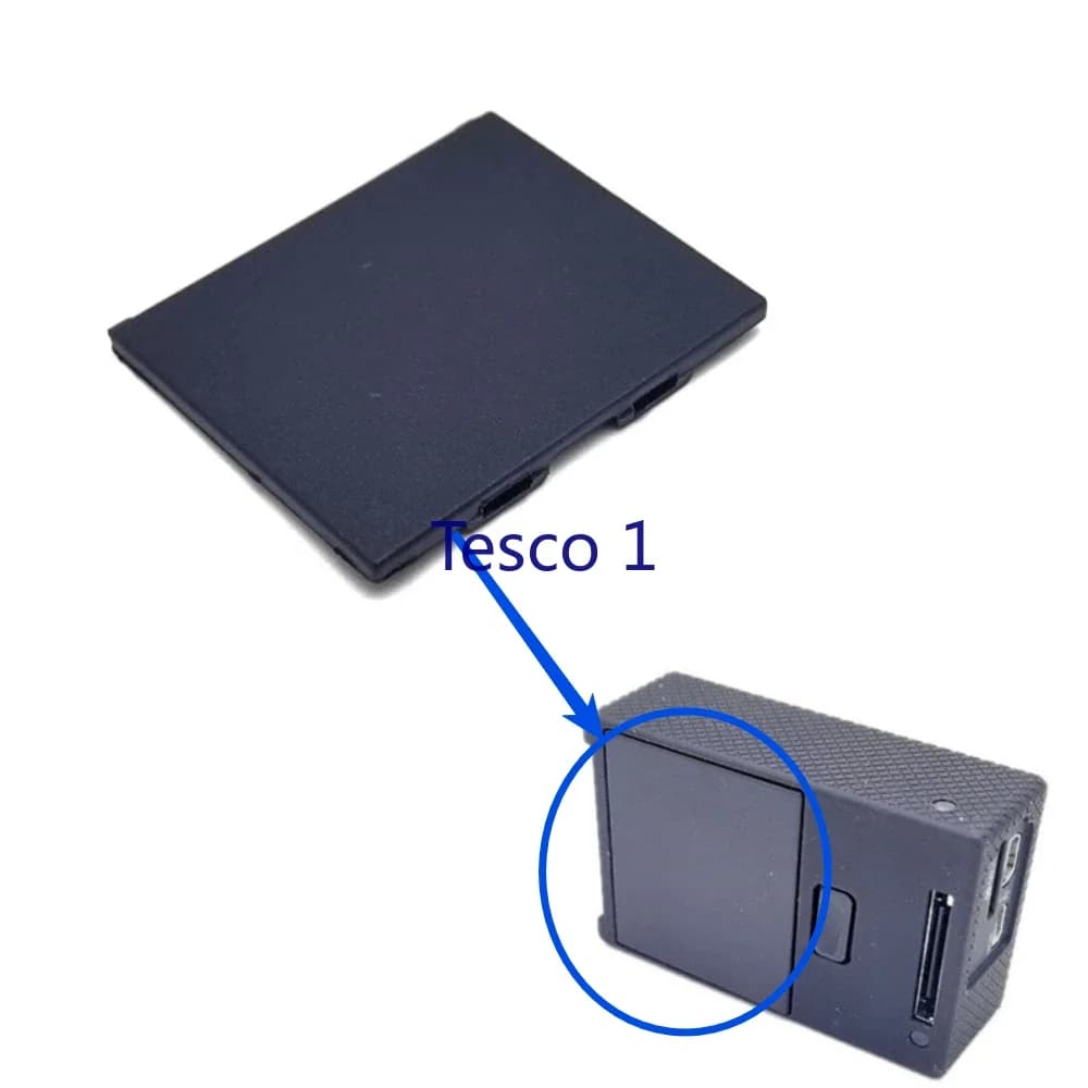 NUOVO per Gopro Hero 3 3+ Argento Nero Bianco Edizione Fotocamera Porta posteriore Coperchio batteria Shell Parti di riparazione