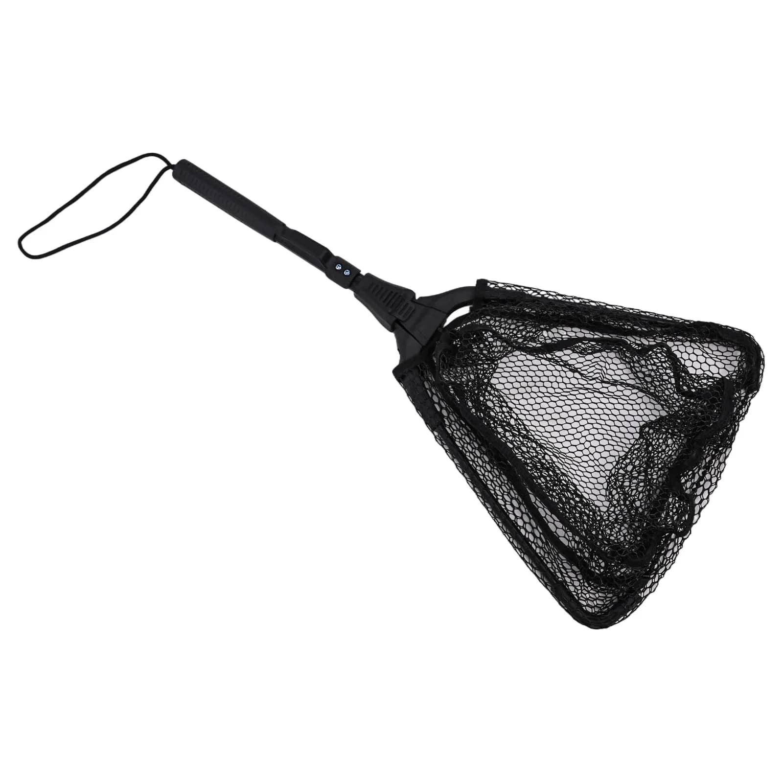 Rete da Pesca per Esterni Acqua Dolce e Salata Pieghevole 1 Pezzo 30*30cm/40*40cm 308g/385g Lega di Alluminio + Nylon Nuovissima