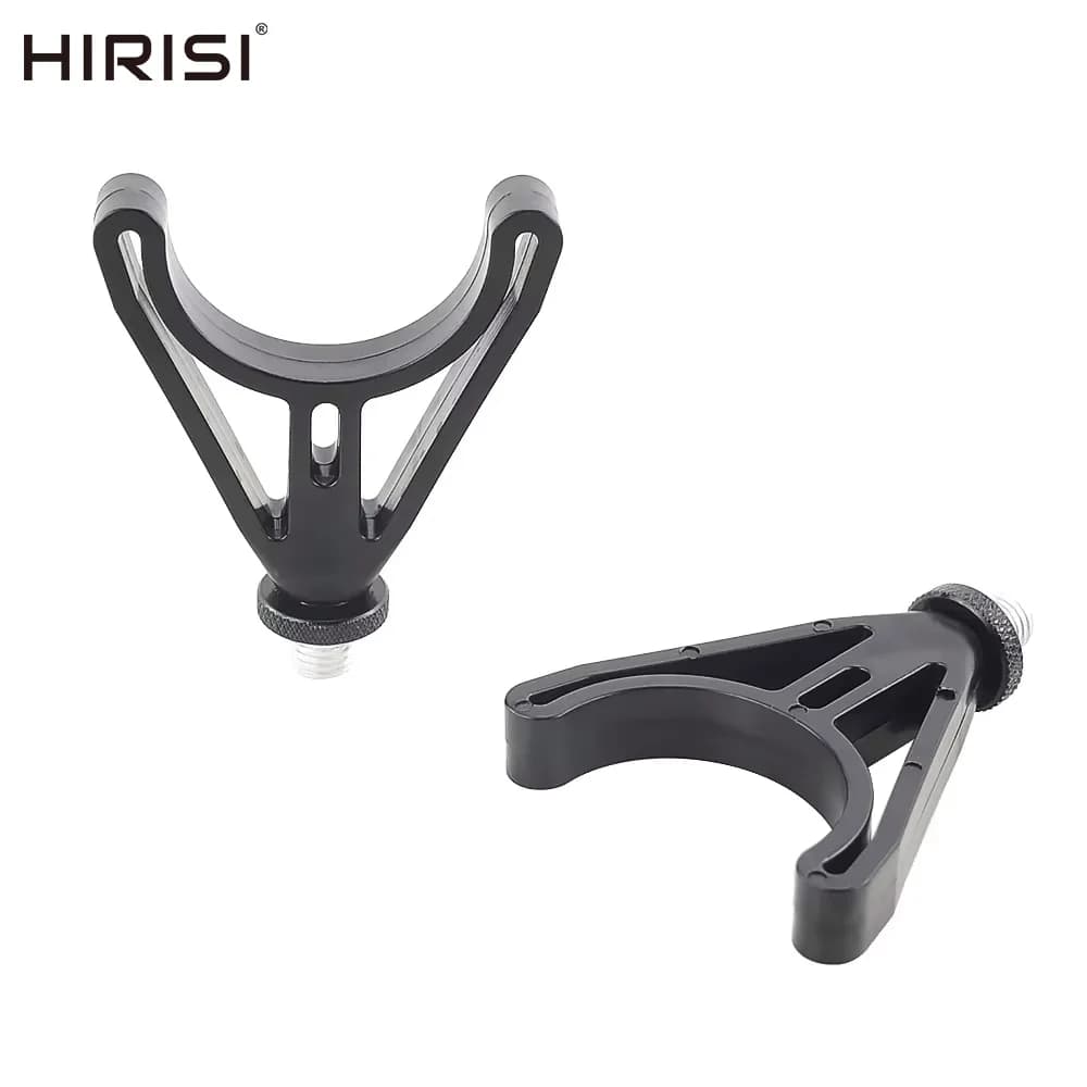 Hirisi 2pcs Carp Fishing Rod Rest Head for Bank Sticks Rod Holder Carp Coarse Fishing