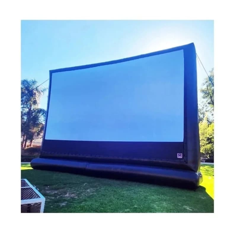 Proiettore di film cinematografico gonfiabile commerciale gigante per esterni con aria compressa con 1 anno di garanzia