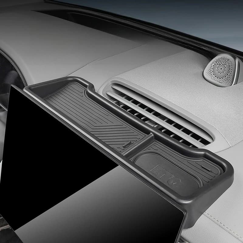 Scatola portaoggetti ETC e fazzoletti dietro lo schermo per ZEEKR 7X, vassoio organizer per console centrale, accessorio per migliorare gli interni dell'auto