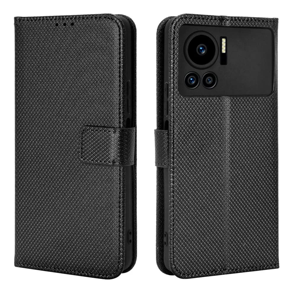 Per Infinix Note 12 VIP Luxury Flip Diamond Pattern Pelle PU Custodia a portafoglio in pelle per Infinix Note 12VIP Borsa per telefono