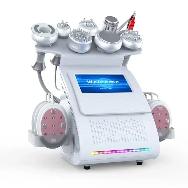 9 in 1 strumento 80K cavitazione corpo ad ultrasuoni macchina dimagrante frequenza multipolare ringiovanimento antirughe Skin Lift stringere
