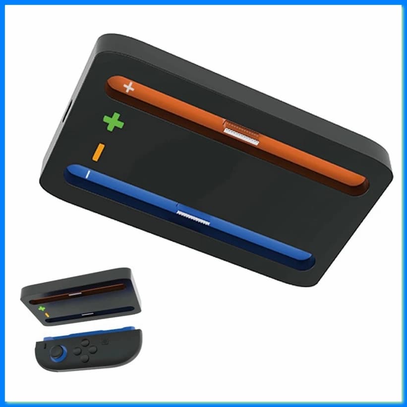 Charging Dock Station for Switch 2 for Joycon Controller Dock Station Charging Station Charger Up to 2 Controllers-DTD2