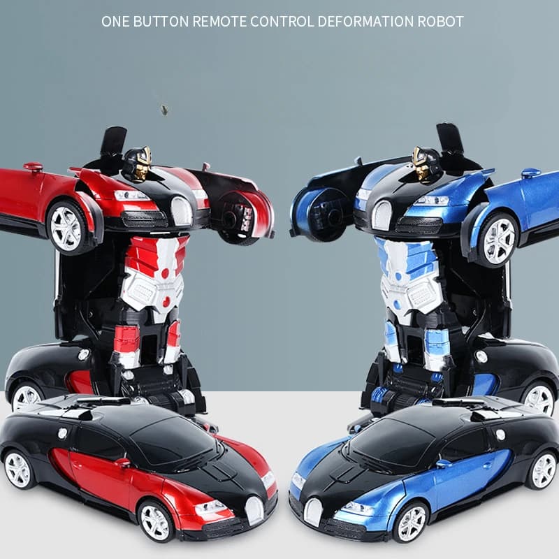1:18 Transformation Robot Car Action Toys Remote Control 2 in 1 Deformation RC Racing Car Robot Educational Boy Kids BEST Gift