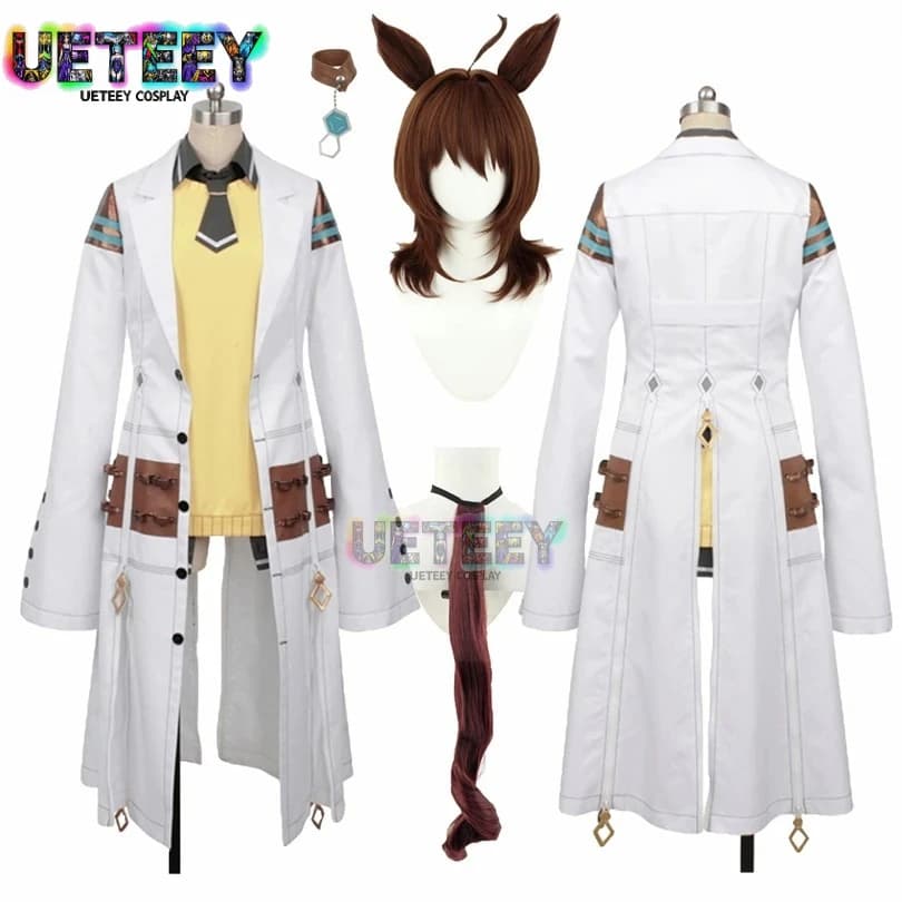 UETEEY COS UETEEY COS Anime Uma Musume Pretty Derby Agnes Tachyon Costume Cosplay Halloween Christmas party Costume Dresses