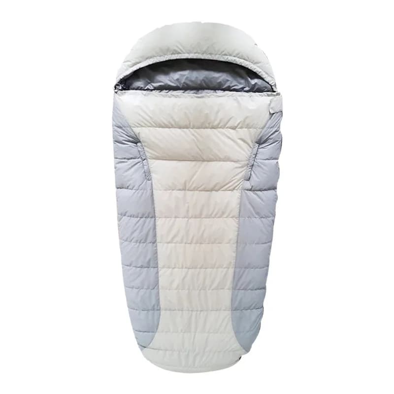 Outdoor camping egg shape custom winter duck feather bag for cold lunch break Cross-border manufacturer