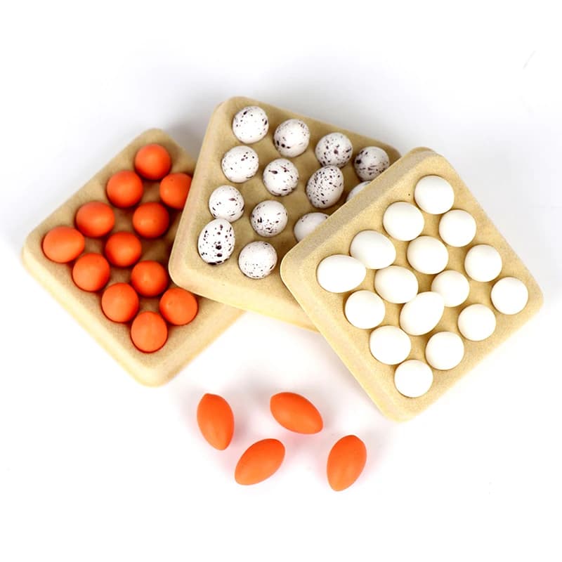 1 set regalo che gioca a casa in miniatura simulazione scena alimentare modello mini uovo con vassoio casa delle bambole uova cucina giocattolo accessori per bambole