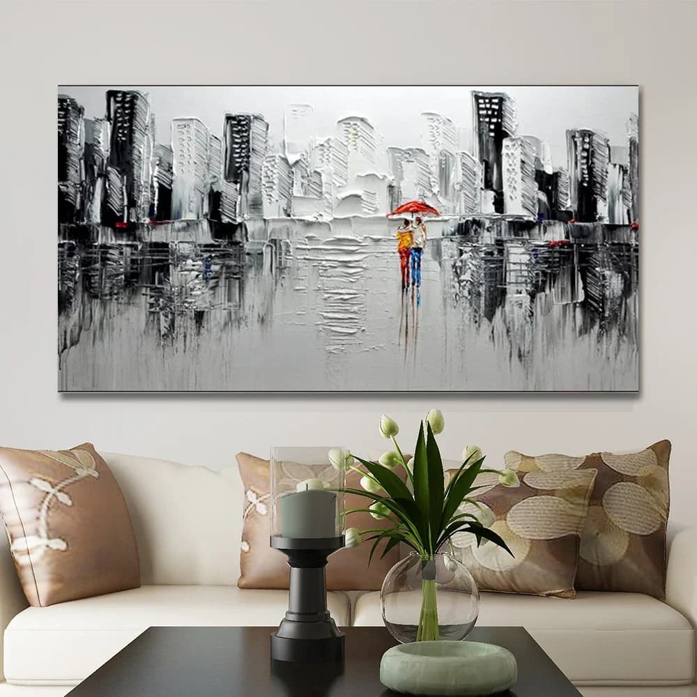 60x120cm Frame DIY Painting By Numbers Landscape Acrylic Paint On Canvas Large Size For Living Room Arts