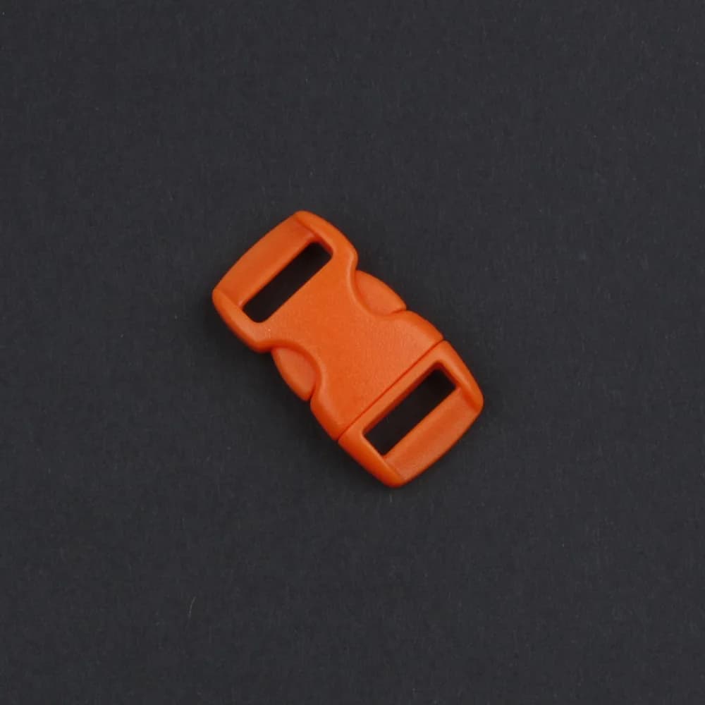 Collare per cani curvo fai da te da 10 mm, paracadute, cinturino in tessuto, paracord, fibbia a sgancio laterale, campo all'aperto