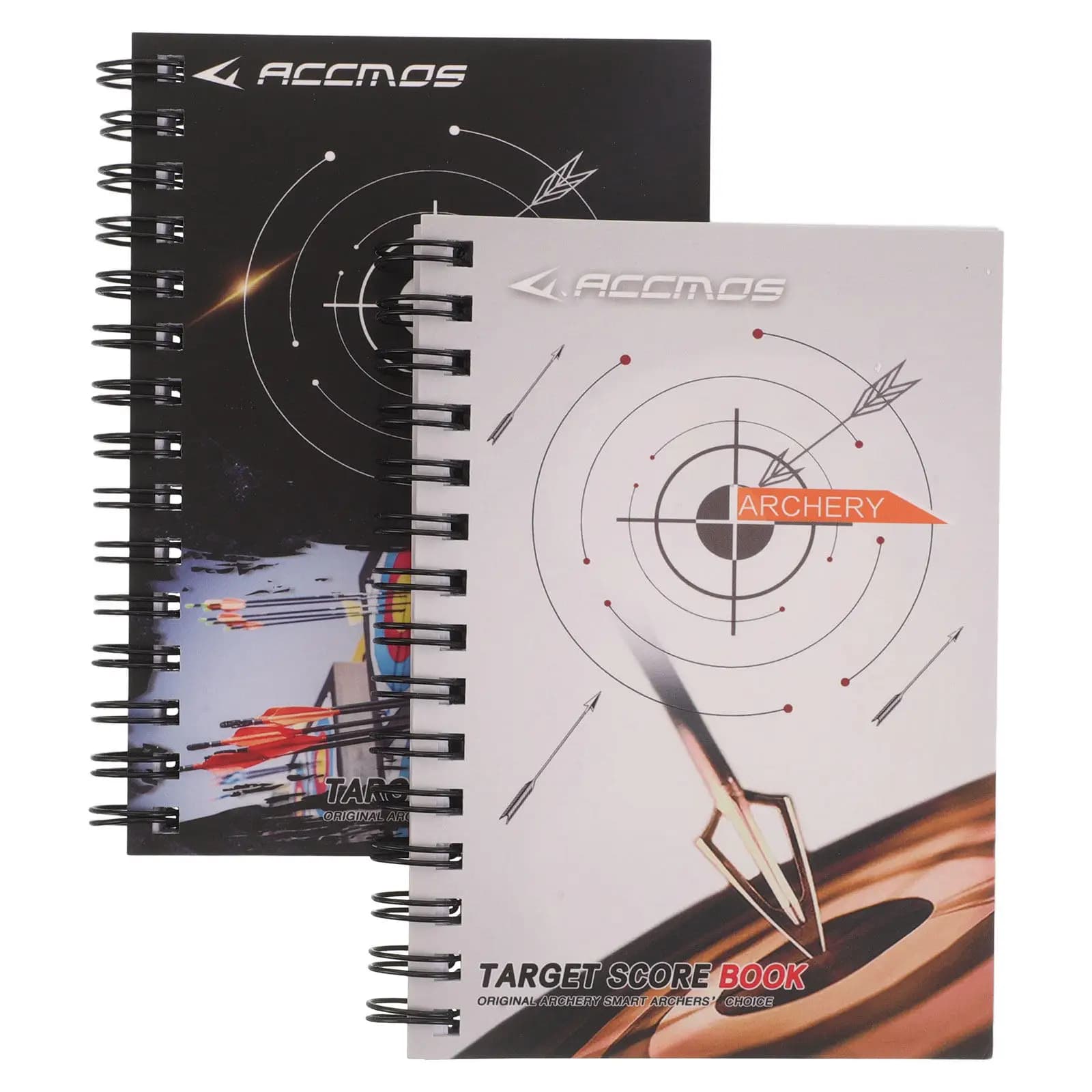 Quaderno per Punteggio Tiro con l'Arco a Spirale, 100 Pagine, Schede Punteggio Competizione, Diario Portatile per Allenamento con Arco Compound