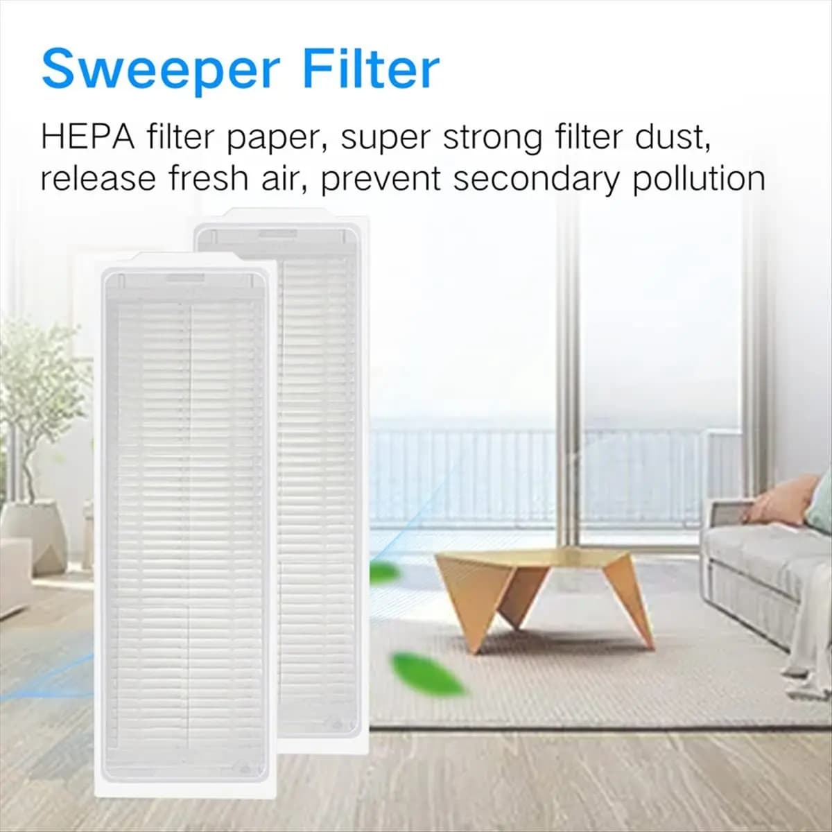N18R 4 pezzi accessori di ricambio per M30 PRO C107 / Robot aspirapolvere Mop 2 /3C filtro HEPA lavabile sottovuoto